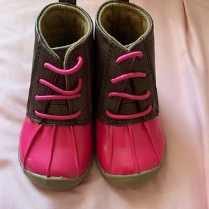 Baby girl winter boots